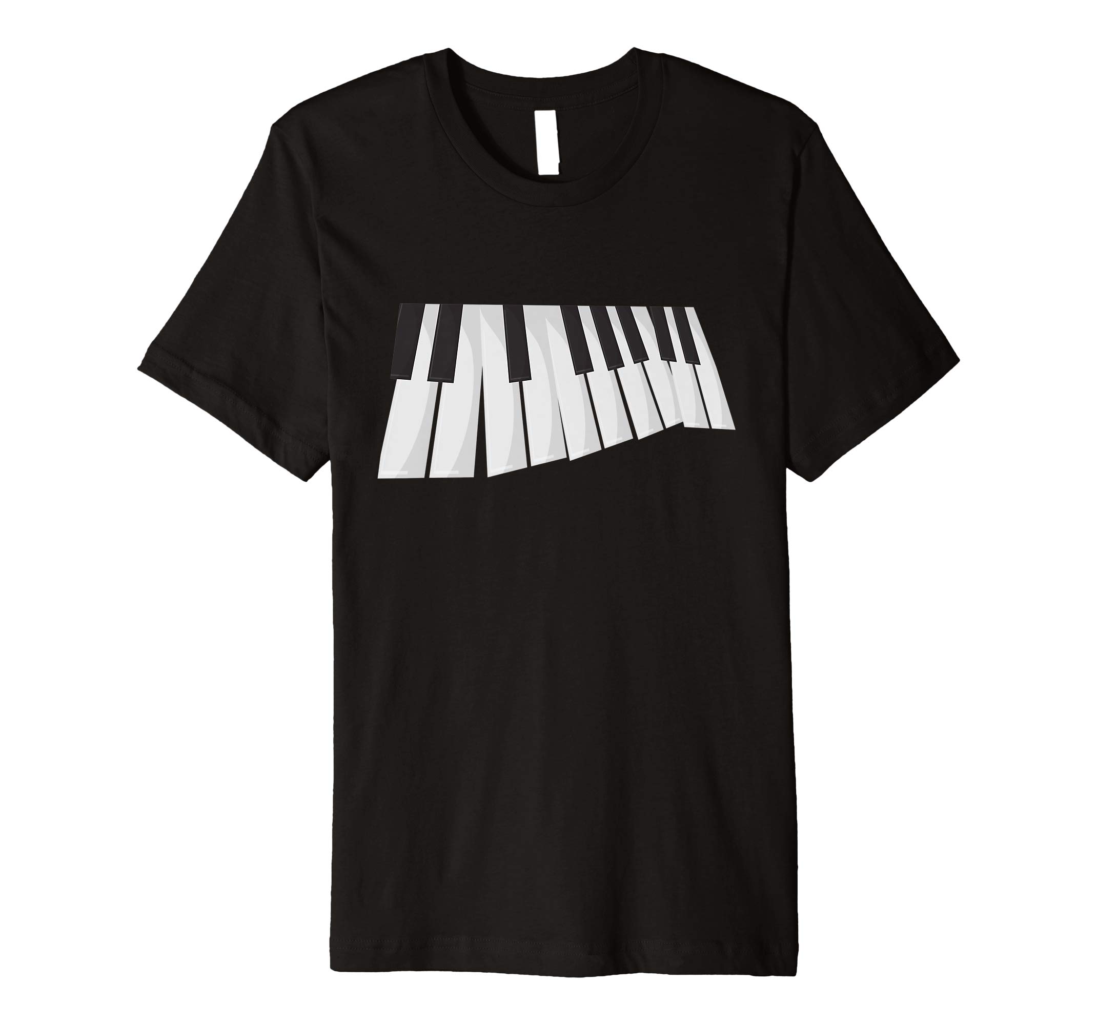 T-shirts personnalisés piano #amazon #tshirt #piano #keys #pianoLove #Qinspi #lepianoagile